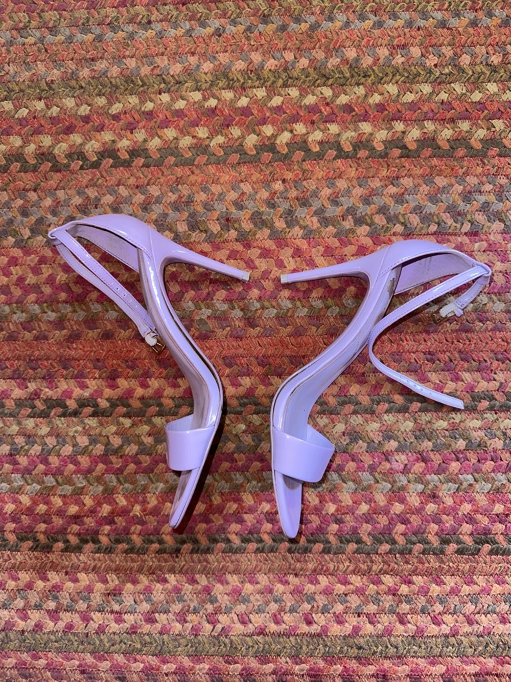 ALDO LAVENDER PURPLE HEELS - Picture 2 of 6